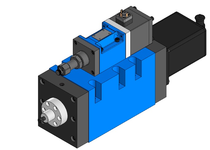 Сервоклапан двухкаскадный золотникового типа CH-S/S 