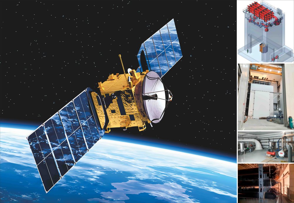 Система воздухоснабжения акустической реверберационной камеры АРК-1500