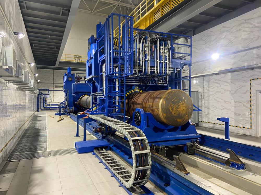 Стенд для испытаний труб на долговечность