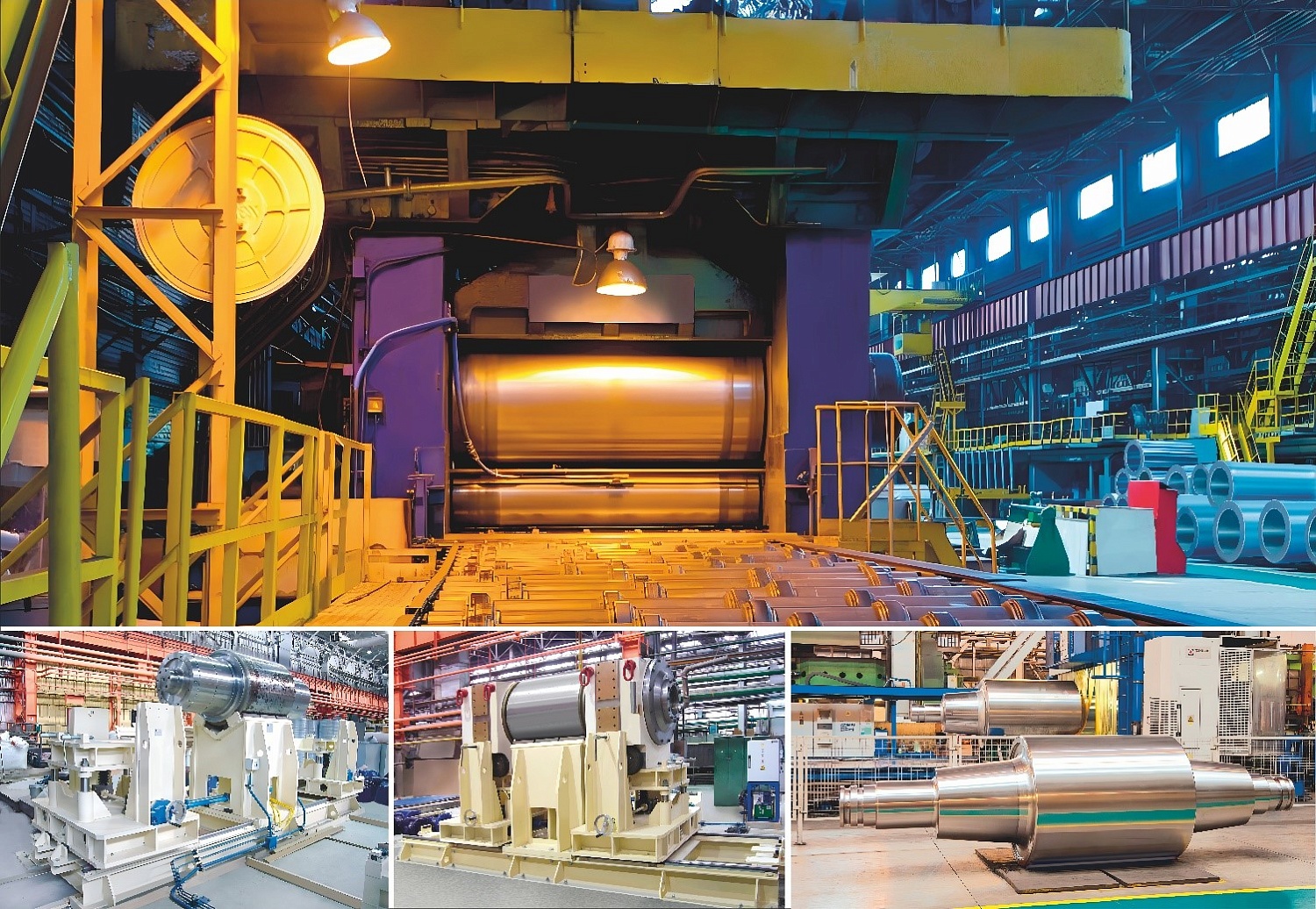 Стенды сборки-разборки прокатных валков