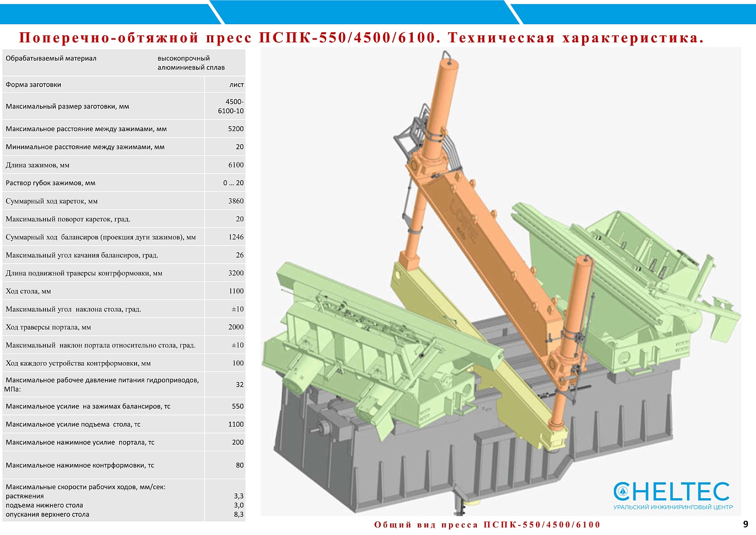 Модернизация растяжно-обтяжных прессов 