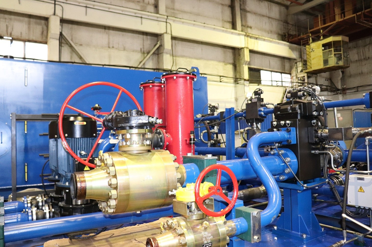 Модернизация гидравлической системы и АСУТП пресса Д6248 усилием 6300 тс 