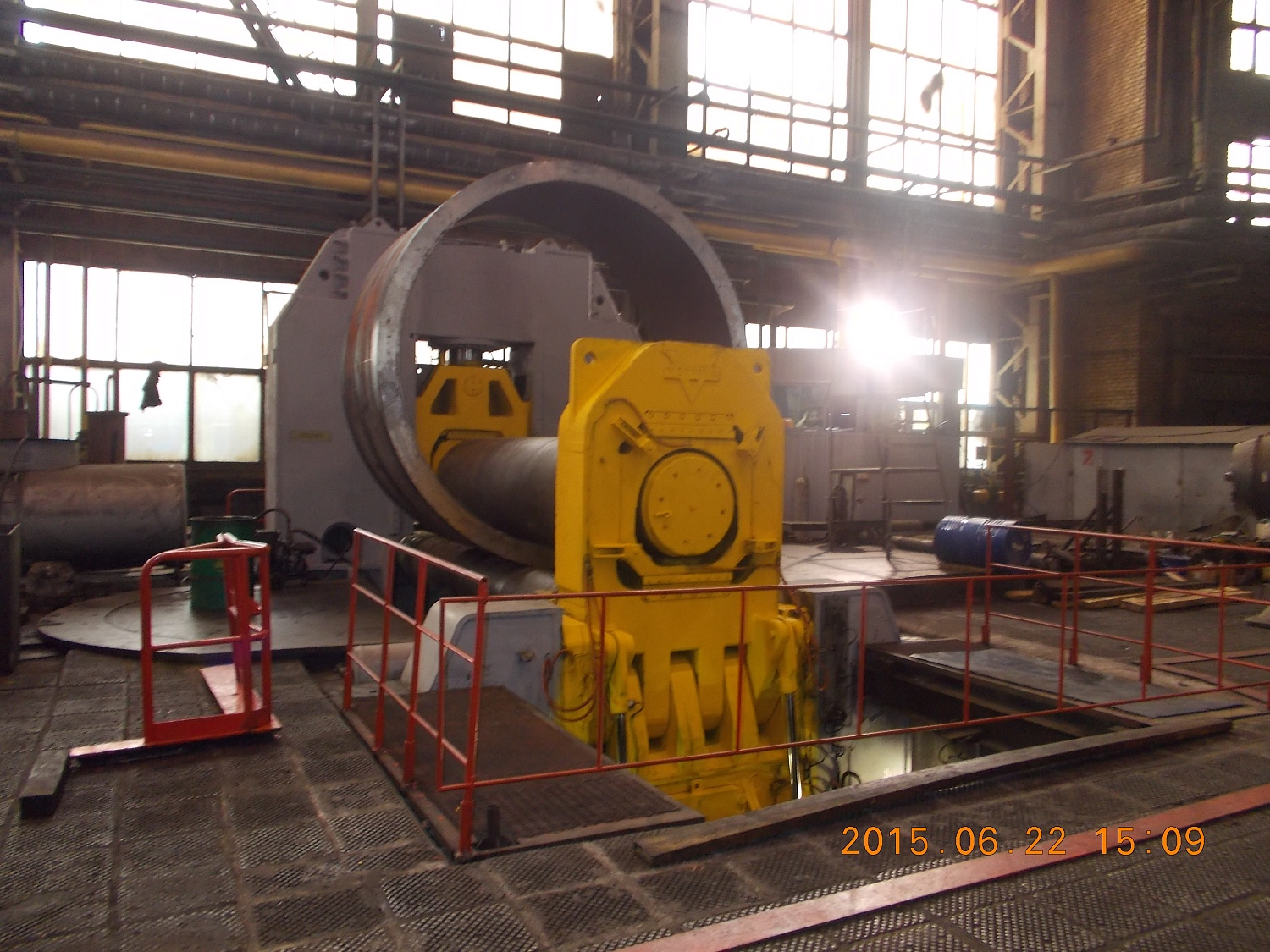 Капитальный ремонт трёхвалковой листогибочной машины VERRINA